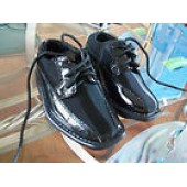 Boy's Infant / Toddler Black Dress Shoes Size 5